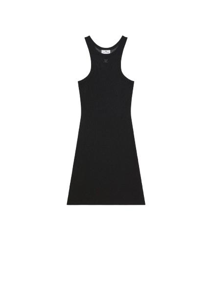 25SS 쿠레쥬 숏 원피스 125JRO577JS0069 9999 Black