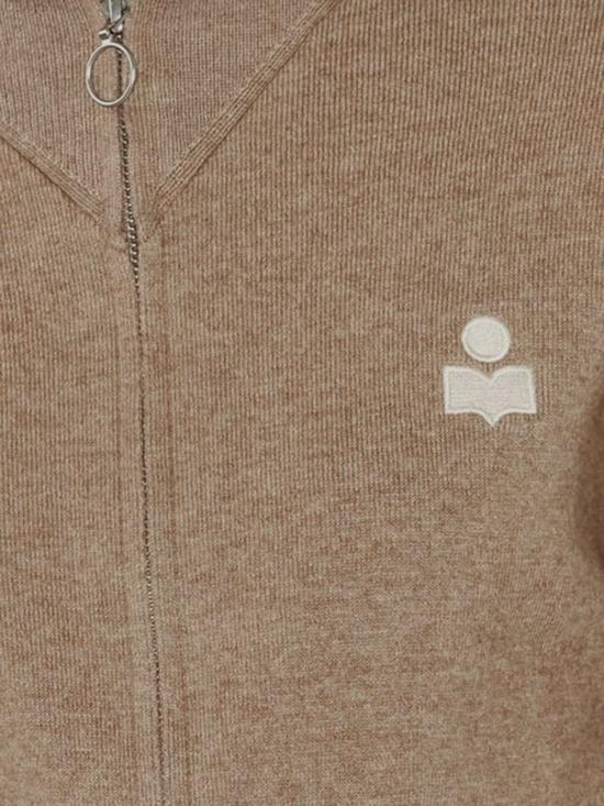 25SS 이자벨마랑에뚜왈 후드 티셔츠 CA0004FB A3L75E50CM Brown - ISABEL MARANT ETOILE