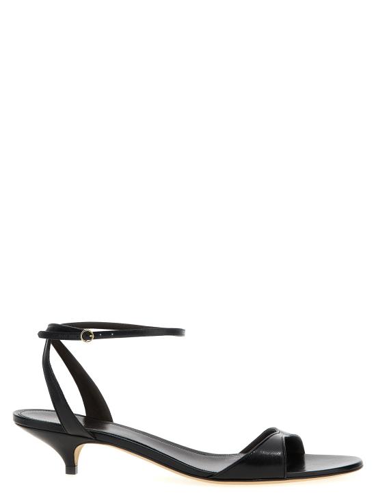 25SS 더로우 샌들 F1583SL1BLK Black