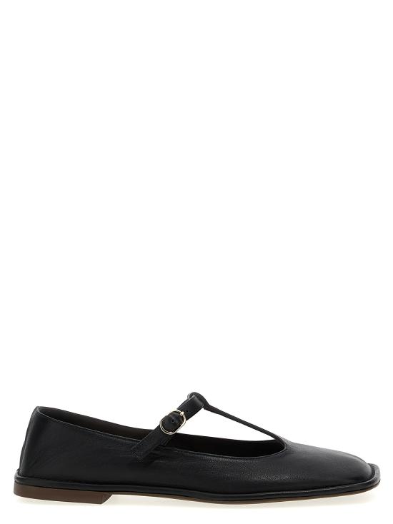 25SS 더로우 플랫 슈즈 F1599SL3BLK Black