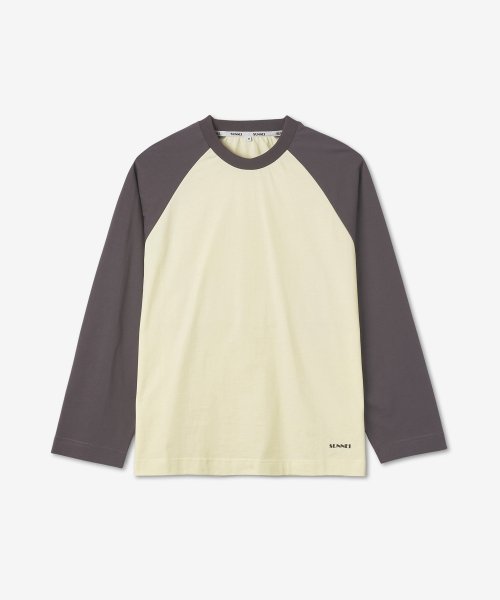  써네이 긴팔 티셔츠 MRTWXTOP006COT002LYE DOM