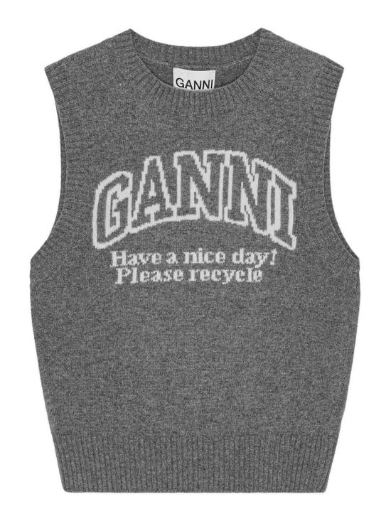  가니 베스트 K2308523 Grey
