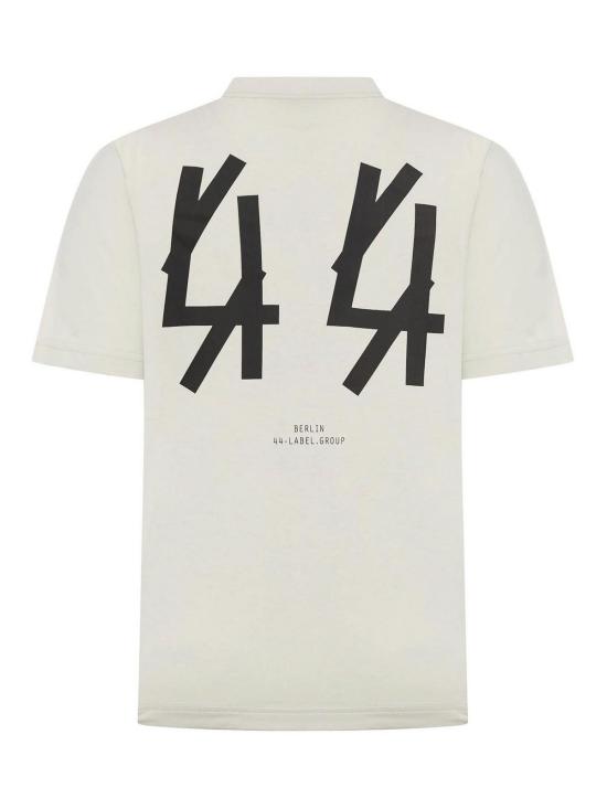 44레이블 반팔 티셔츠 B0030556FA582P588 White - 44 LABEL