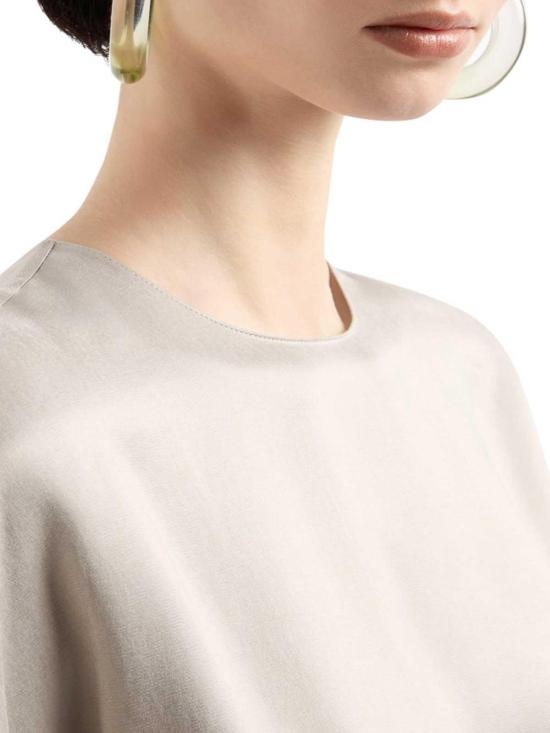  조르지오 아르마니 블라우스 GW000790TE13750U8003 Grey - GIORGIO ARMANI