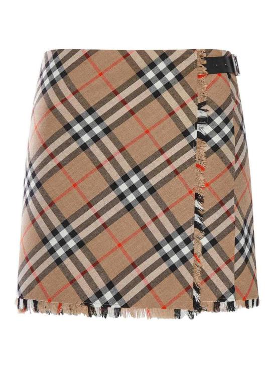  버버리 숏 스커트 8102634 Nude Neutrals