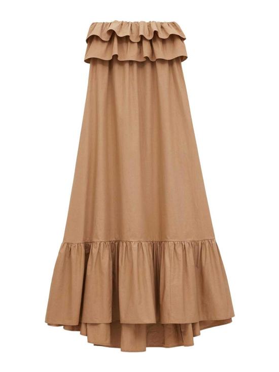  생로랑 스커트 818380YZ9AN2560 Nude Neutrals