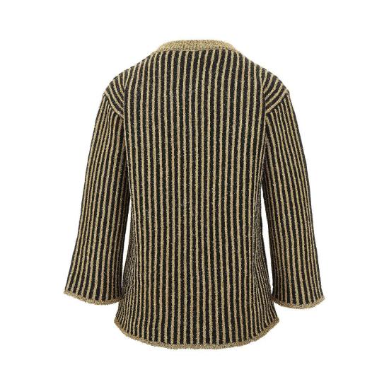  발렌티노 가라바니 니트웨어 VALENTINO 메탈라이즈드 스트라이프 스웨터 여성 멀티컬러 - VALENTINO GARAVANI