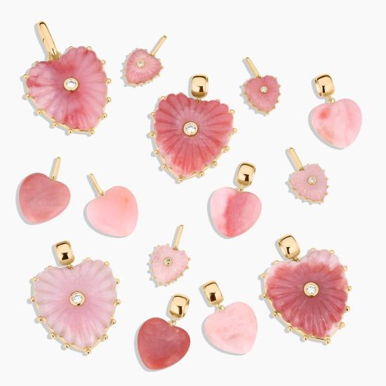  탯치 팔찌 태치 제마 베일 참 핑크 오팔 - THATCH