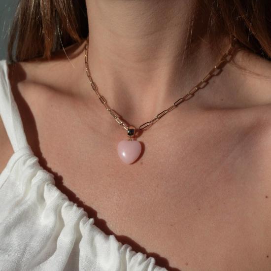  탯치 팔찌 태치 제마 베일 참 핑크 오팔 - THATCH