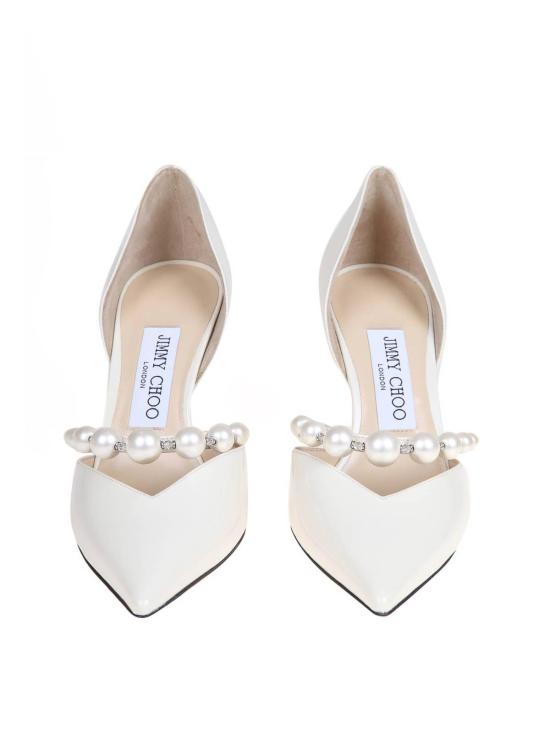 26SS 지미추 힐/펌프스 AURELIE85XKM White - JIMMY CHOO