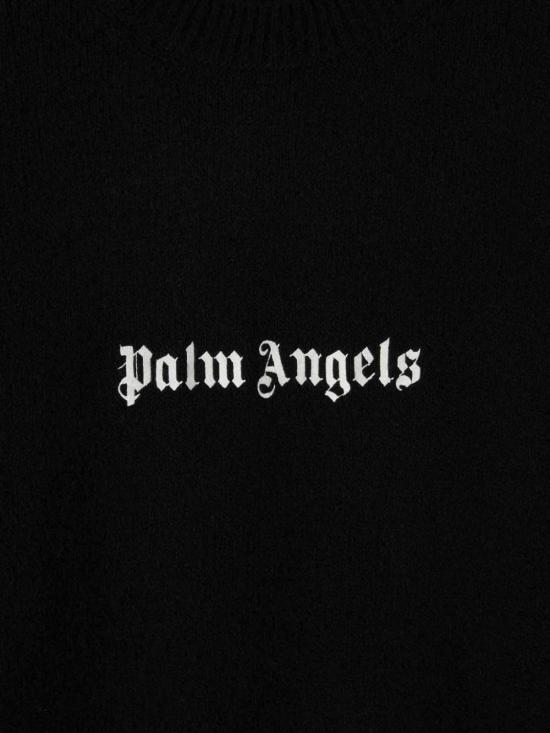  팜앤젤스 긴팔 티셔츠 PMHE054C99KNI0011003 Black - PALM ANGELS