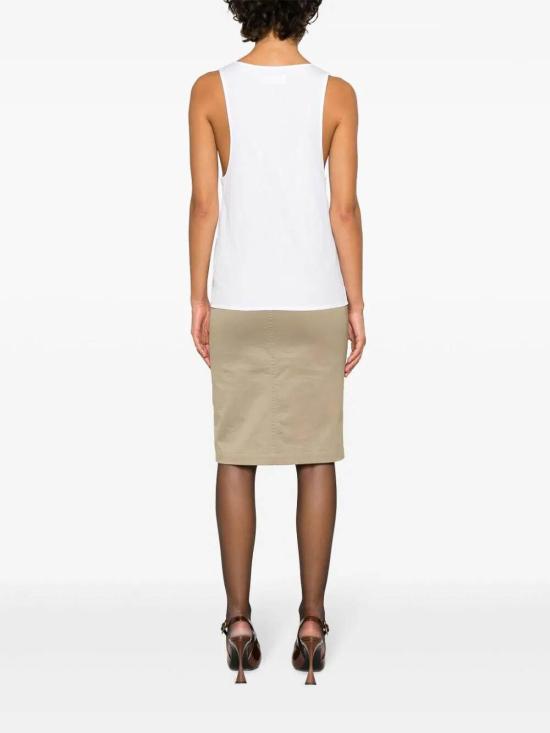  생로랑 민소매 티셔츠 790074Y227W9000 White - SAINT LAURENT