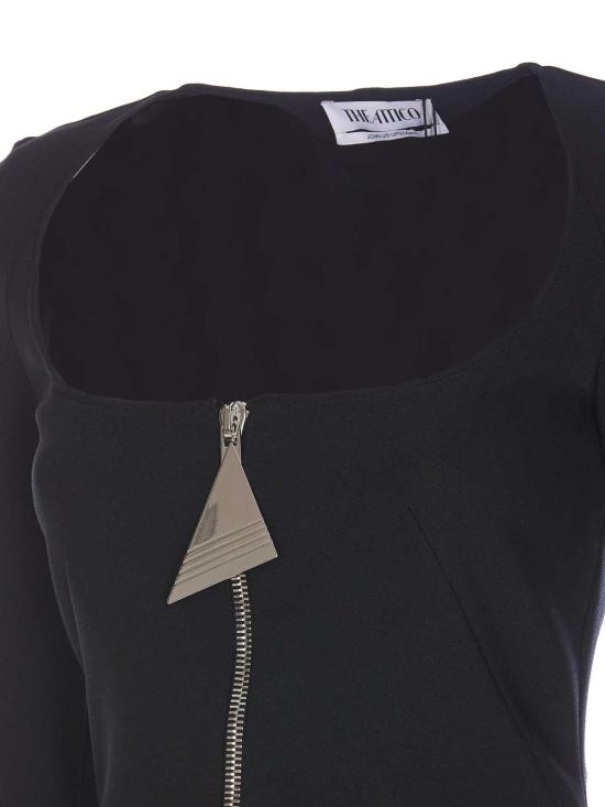 25FW 디 아티코 미디 원피스 248WCA312E100100 Black - THE ATTICO