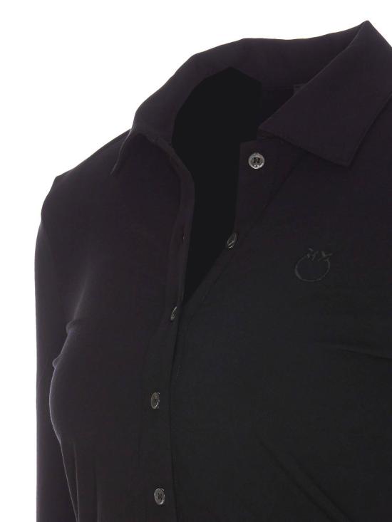 25FW 핑코 폴로 티셔츠 104166A1DEZ99 Black - PINKO