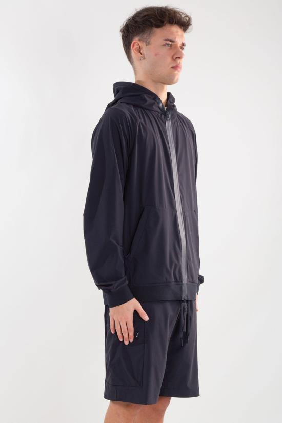 25SS 두노 후드 티셔츠 RIGEL TREVI 861 Blue - DUNO