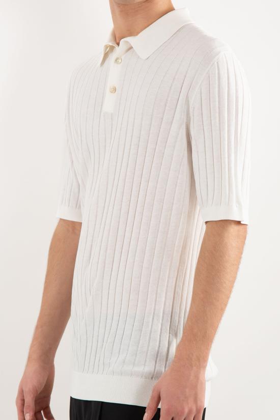 25SS 일레븐티 폴로 티셔츠 K76POLK14 MAT0A001 01 White - ELEVENTY