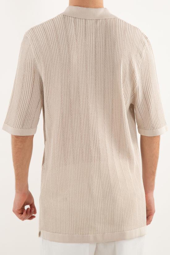 25SS 일레븐티 반팔 티셔츠 K76MAGK52 MAG0A001 02NNN Beige - ELEVENTY