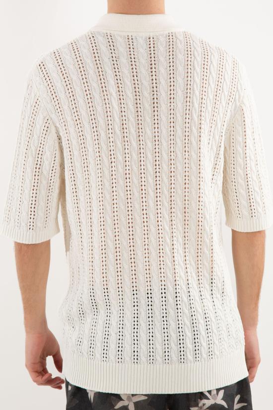 25SS 일레븐티 반팔 티셔츠 K76MAGK57 MAG0A001 01 White - ELEVENTY