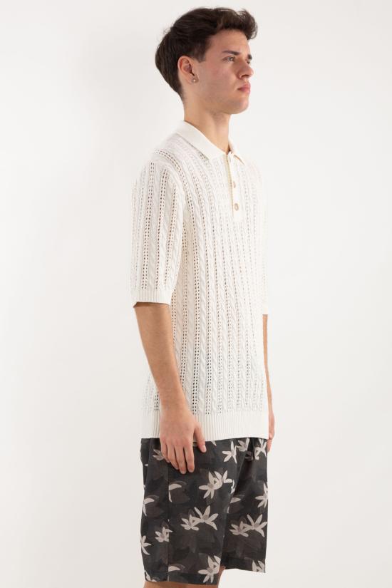 25SS 일레븐티 반팔 티셔츠 K76MAGK57 MAG0A001 01 White - ELEVENTY