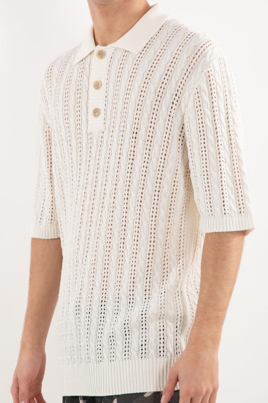 25SS 일레븐티 반팔 티셔츠 K76MAGK57 MAG0A001 01 White - ELEVENTY