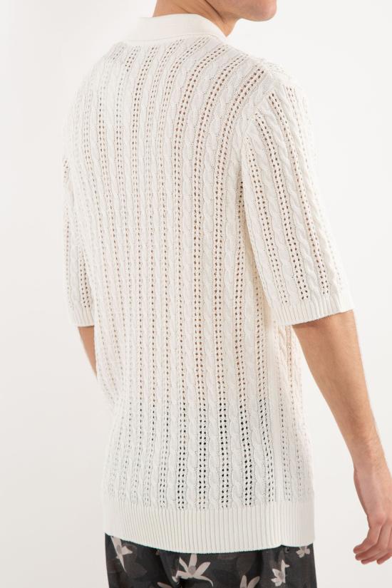 25SS 일레븐티 반팔 티셔츠 K76MAGK57 MAG0A001 01 White - ELEVENTY