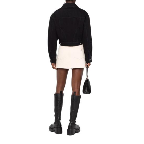  알렉산더 맥퀸 데님 자켓 718516QMAB5 1000 Black - ALEXANDER MCQUEEN