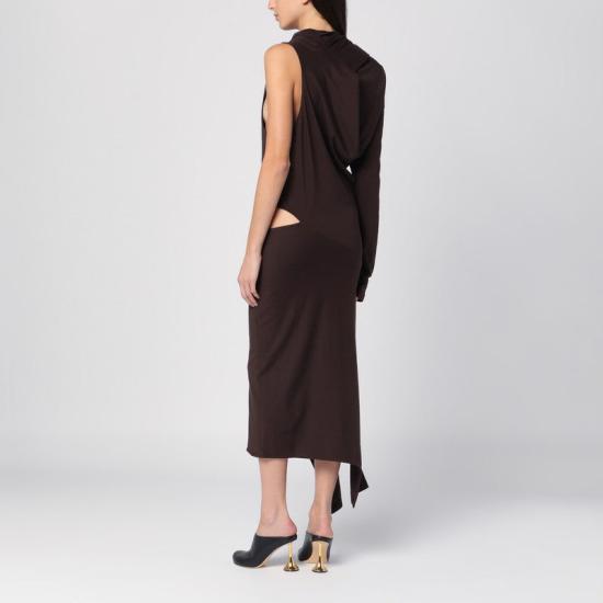 24FW 쿠레쥬 원피스 424JRO486JS0175 XH COURR 1983 323 brown - COURREGES