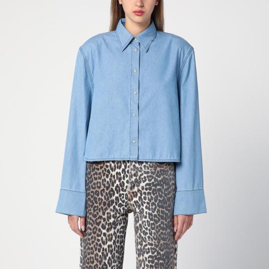  하프보이 셔츠 HFW241WSSL115 Blue