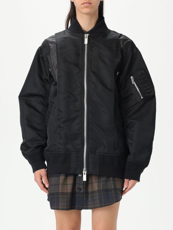 25FW 사카이 자켓 2507830 001 Black