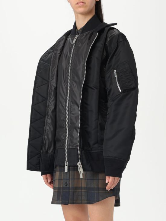 25FW 사카이 자켓 2507830 001 Black - SACAI
