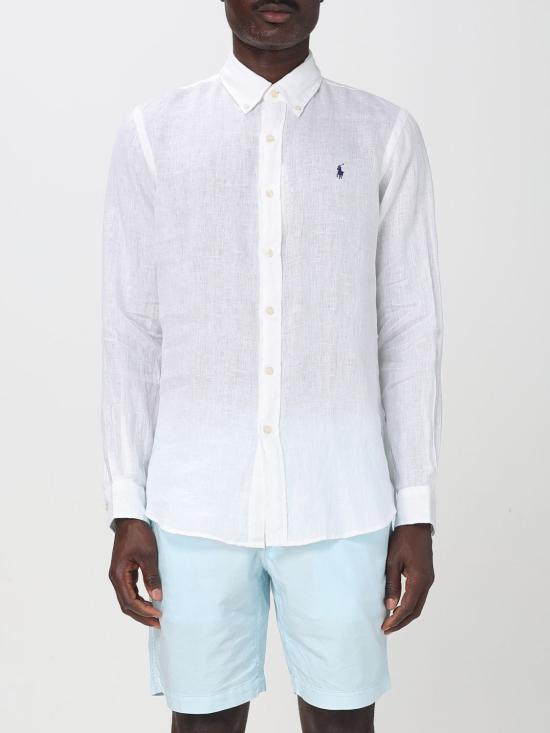 25FW 폴로 랄프로렌 긴팔 셔츠 710966294 003 White