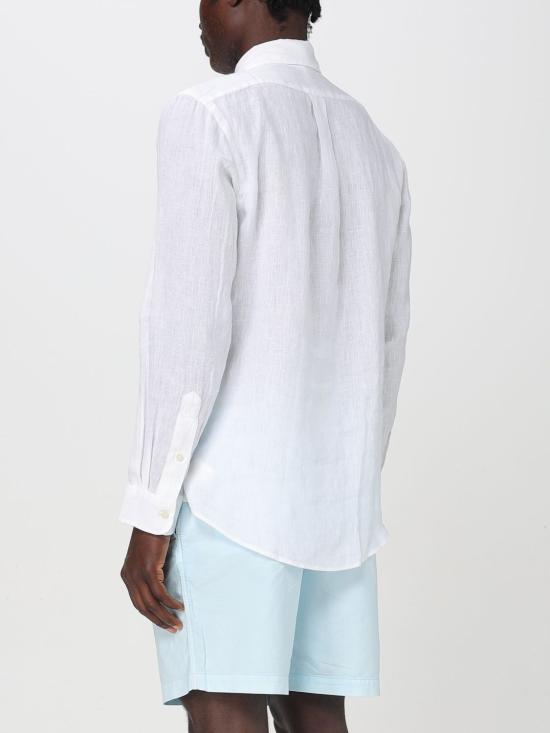 25FW 폴로 랄프로렌 긴팔 셔츠 710966294 003 White - POLO RALPH LAUREN
