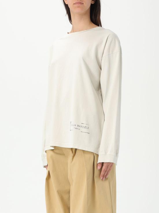 25SS 마르지엘라 스웨터 S51GC0535S24567 103 Ivory - MAISON MARGIELA