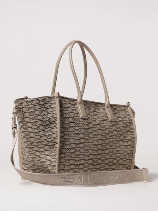 25SS 엠포리오 아르마니 토트백 EW000370AF11951 F1074 Beige - EMPORIO ARMANI