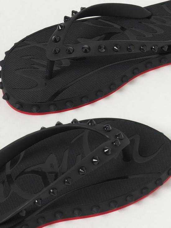 25SS 크리스챤 루부탱 뮬/슬리퍼 1230961 BK01 Black - CHRISTIAN LOUBOUTIN