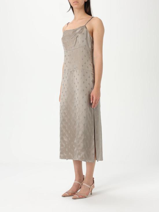 25FW 펜디 미디 원피스 FDD293AQ3O F1SA0 Beige - FENDI