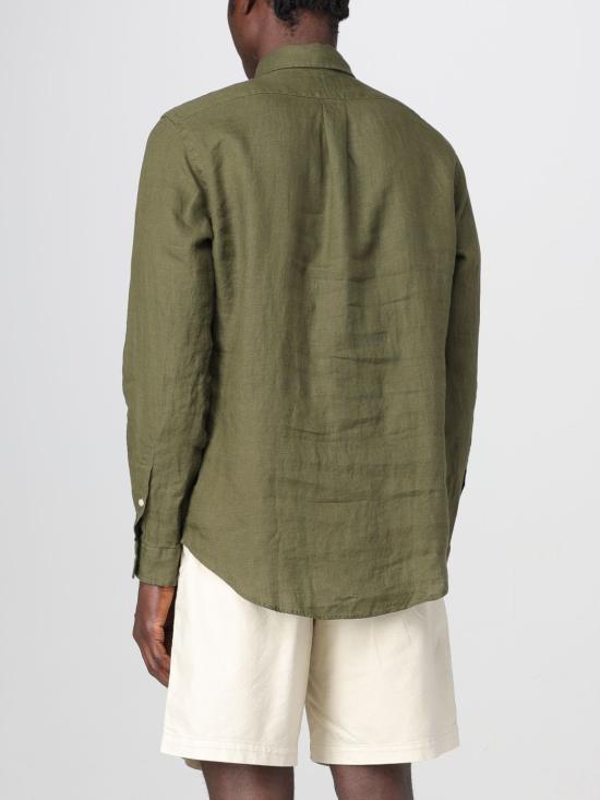 25FW 폴로 랄프로렌 긴팔 셔츠 710966294 004 Military - POLO RALPH LAUREN