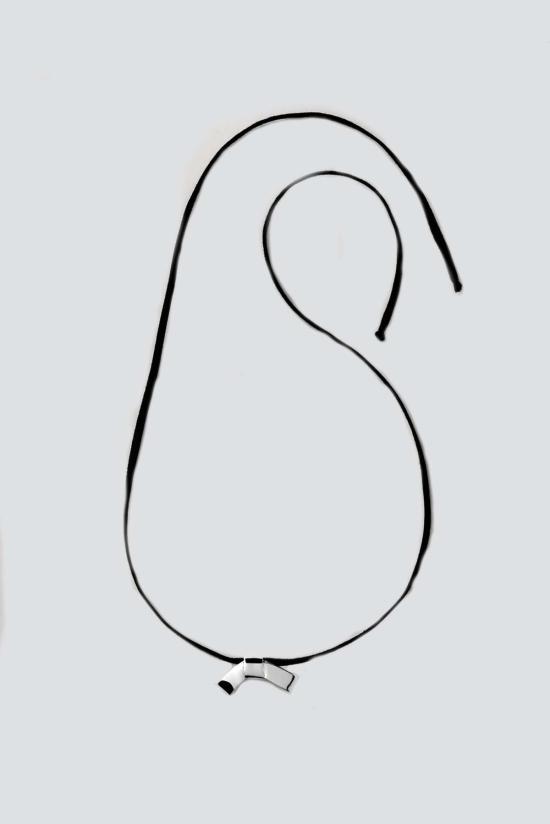  아니카 이네즈 목걸이/팬던트 Annika Inez 스털링 실버 쁘띠 크라바트 네크리스 스털링 실버 - ANNIKA INEZ