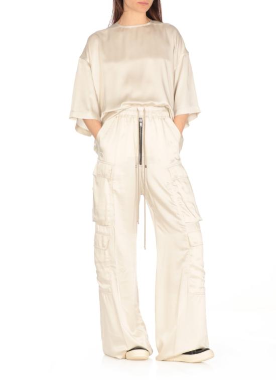 25SS 릭 오웬스 팬츠 RP01E7327SCH41 White - RICK OWENS