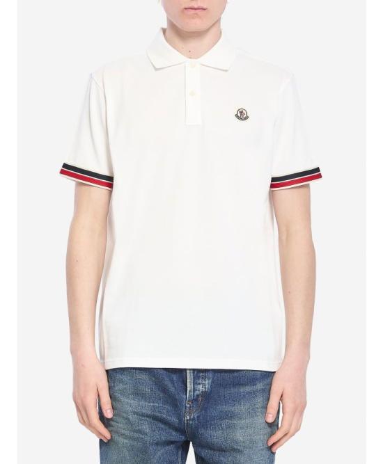 25SS 몽클레어 폴로 티셔츠 8A0002089A16034 WHITE DOM