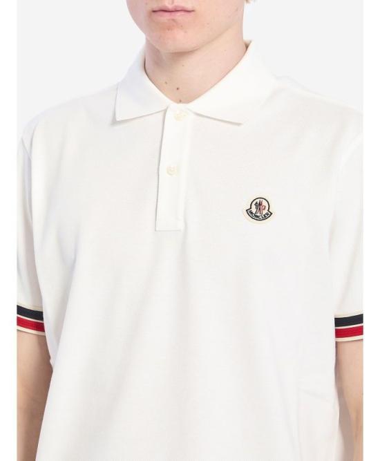 25SS 몽클레어 폴로 티셔츠 8A0002089A16034 WHITE DOM - MONCLER