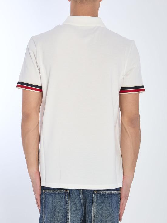 25SS 몽클레어 폴로 티셔츠 8A0002089A16034 WHITE DOM - MONCLER
