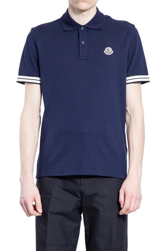 25SS 몽클레어 폴로 티셔츠 8A0002089A167A9 DARK BLUE DOM