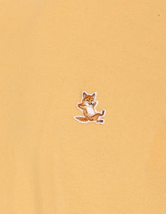  메종키츠네 칠랙스 폭스 패치 레귤러 티셔츠 LM00110KJ00080116 DOM - MAISON KITSUNE