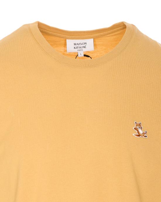  메종키츠네 칠랙스 폭스 패치 레귤러 티셔츠 LM00110KJ00080116 DOM - MAISON KITSUNE