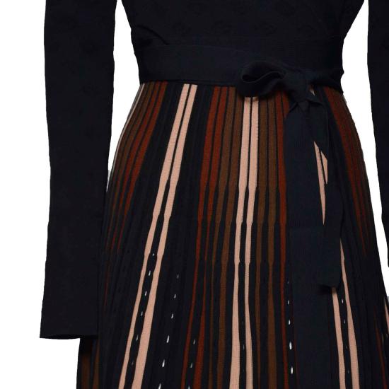 25SS 다이앤 본 퍼스텐버그 수트 세트 DVFDR3S007CAMELBLACK - DIANE VON FURSTENBERG