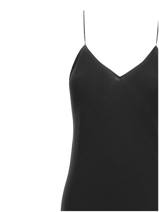 25SS 더로우 롱 원피스 8713W3648 BLK Black - THE ROW