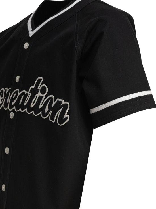 25SS 보디 반팔 셔츠 MRS25SH040BLACK Black - BODE