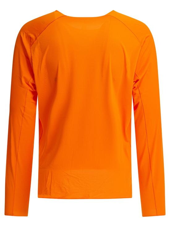 25FW 아크테릭스 노르반 다운워드 로고 긴팔 티셔츠 X000009722NORVAN DW LOGOVERVE Orange - ARC`TERYX