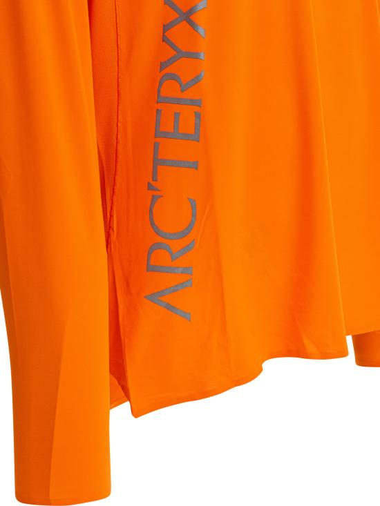25FW 아크테릭스 노르반 다운워드 로고 긴팔 티셔츠 X000009722NORVAN DW LOGOVERVE Orange - ARC`TERYX